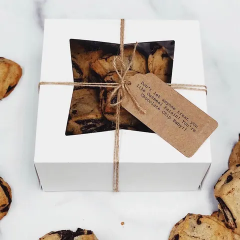 Chocolate chunk cookie gift box